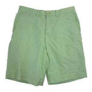 Polo Ralph Lauren Mens Chino Shorts Size 30 Classic Fit Green Cotton